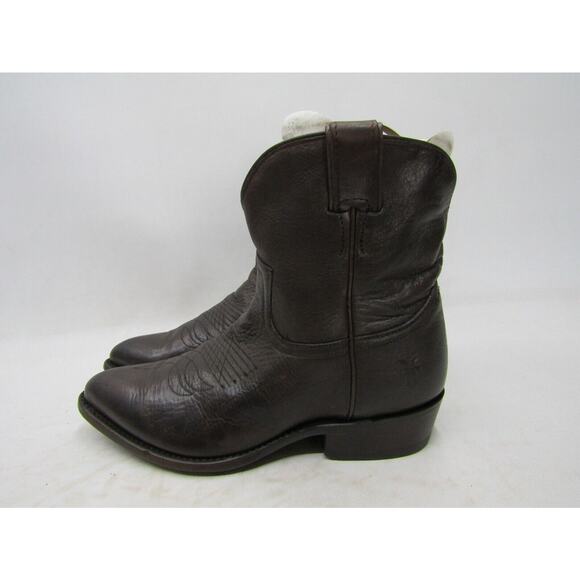FRYE Womens Size 8 B Brown Distress Leather 7